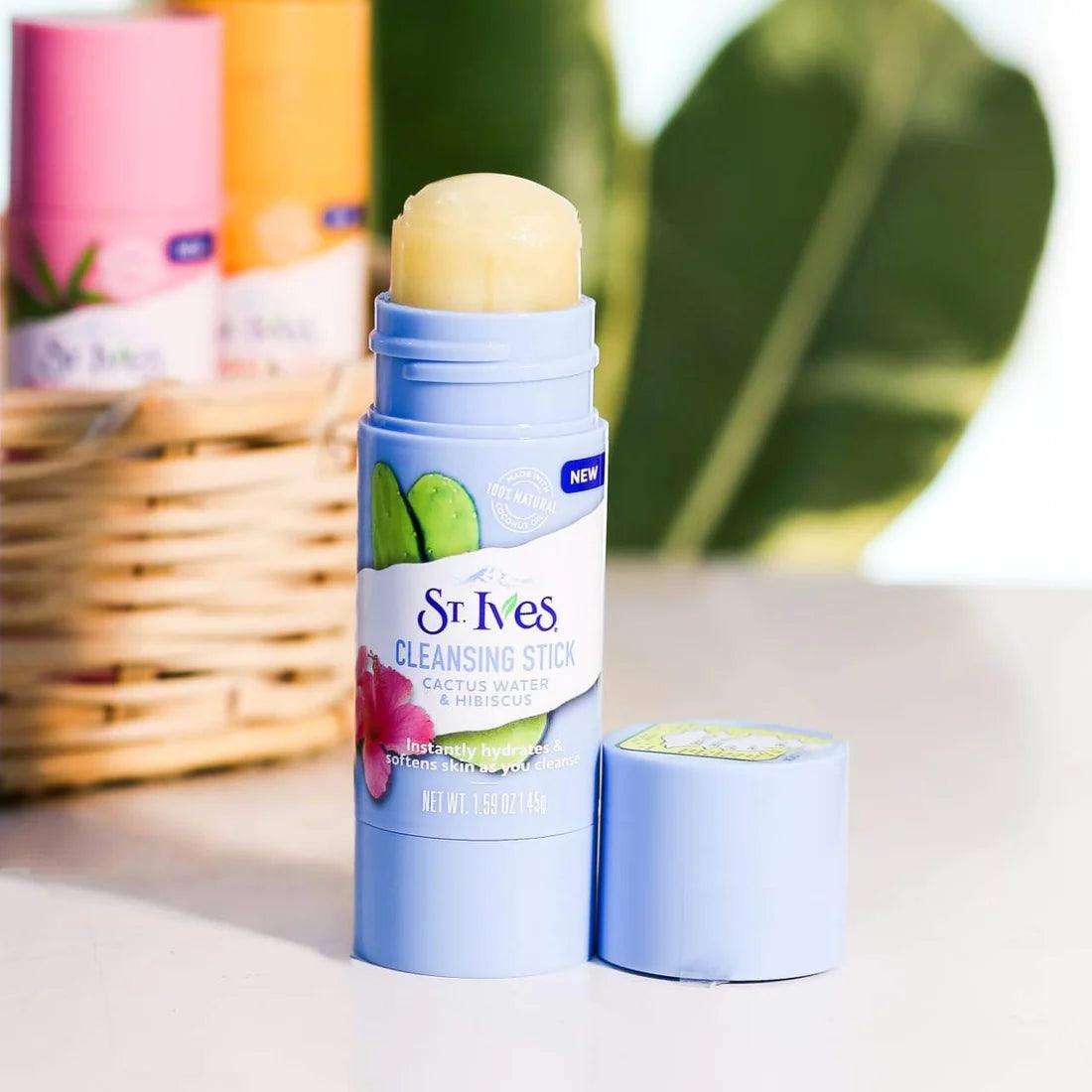 Stives Cleansing Stick Cactus Water & Hibiscus 45g