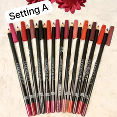 Huda Beauty Lip Pencils - 12 Pack