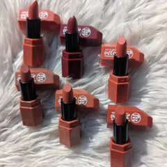 6 Pcs Romantic May Matte Velvet Lipsticks