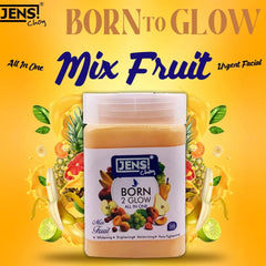 Jens Choy Born To Glow All in One With Mix Fruit Facial Jar