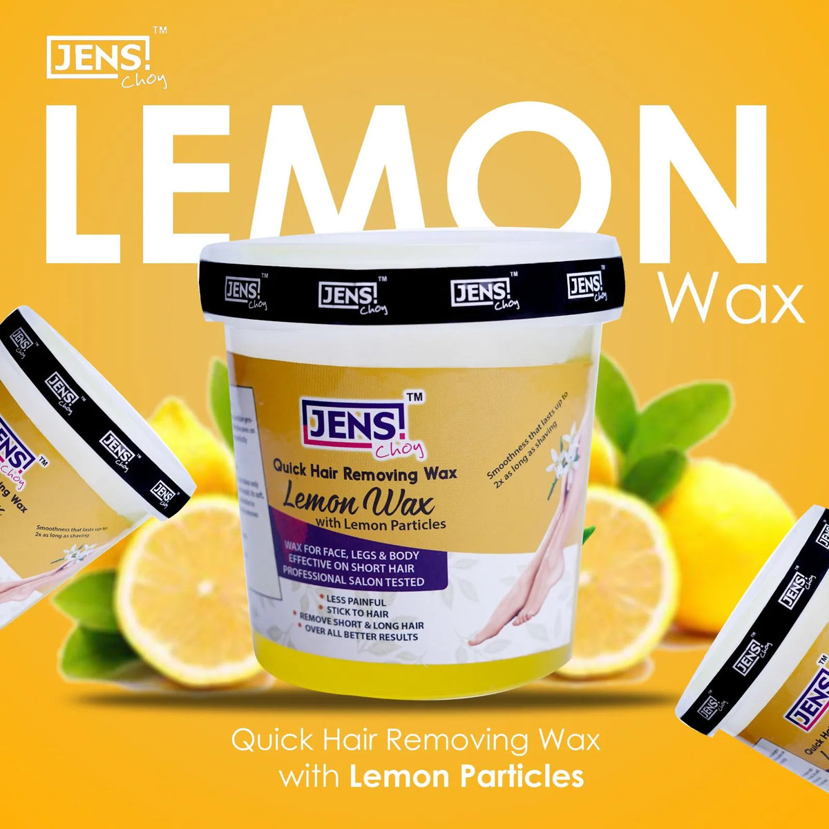 Jens Choy hair removing wax flavor lemon - 1000gm