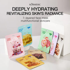 KORMESIC Skin Care Oil Control & Facial Face Mask Each