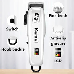 Kemei KM-809A Professional Electric Hair Clipper