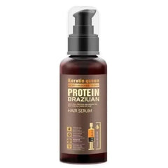 Keratin Queen Protein Brazilian Hair Serum With Rich Protein & Argan Oil For All Kind Of Hair 100ml