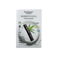 Kiss Beauty Vegan charcoal Face Sheet Mask