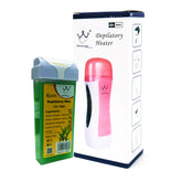 Depilatory Heater with Rosin Wax