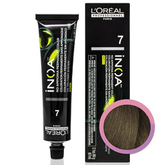 L'Oreal Professionnel Inoa No Ammonia Permanent Hair Colouring Cream 7.0 Deep Cover Blonde 100g