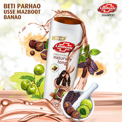 Lifebuoy Naturally Long Amla Reetha & Shikakai Strength Shampoo, 175ml