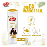 Lifebuoy Silky Soft Milk Protein + Mustard Oil Strength Shampoo 650ml