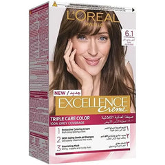 Loreal Paris 6.1 Dark Ash Blond Excellence Creme