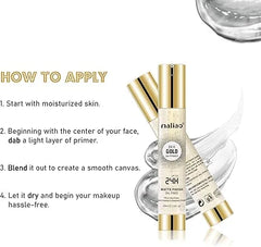 MALIAO 24K Gold Gel Matte Finish Oil-Free Primer 30ml