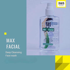 B&B Max Facial Deep Cleaning Face Wash