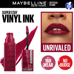 Original Maybelline Superstay Vinyl Ink Liquid Lipstick - Unrivaled 69