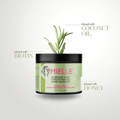 Mielle Rosemary Mint Strengthening Hair Masque - 340g
