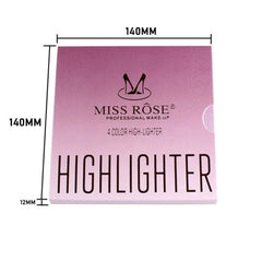 MISS ROSE Highlighter Palette - 4 Color
