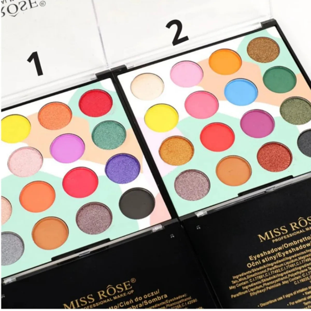 Miss Rose Matte And Shimmer makeup Eyeshadow Palette -  16 Color
