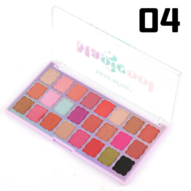 Miss Rose 24 Color Magic Cool Eyeshadow Palette Miss Rose 24 Color Magic Cool Eyeshadow Palette