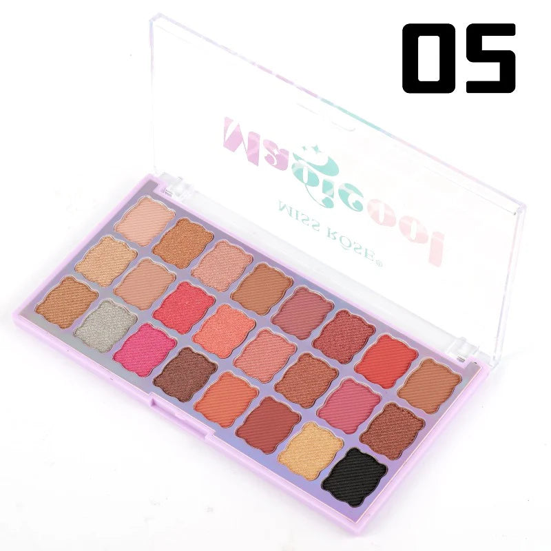 Miss Rose 24 Color Magic Cool Eyeshadow Palette Miss Rose 24 Color Magic Cool Eyeshadow Palette