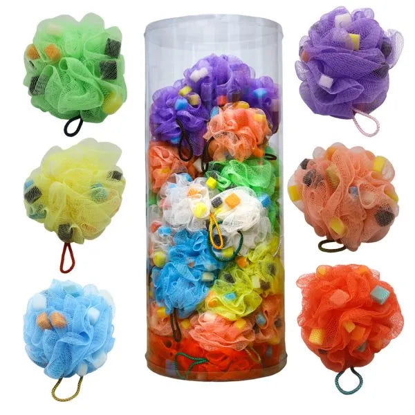 Net Bathing Ball Sponge Each