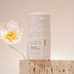 Estelin Anti Perspirant Roll on Deodorant – Invisible White – 48Hr Protection - 50ml