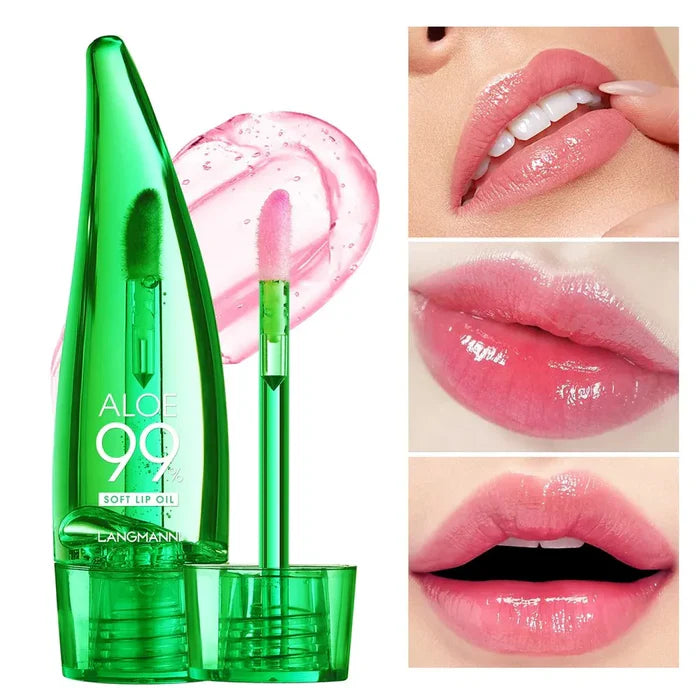 New Aloe vera Soothing Gel Color Changing lip gloss