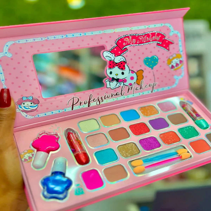 New My Melody 25 in 1 Girls Makeup kit