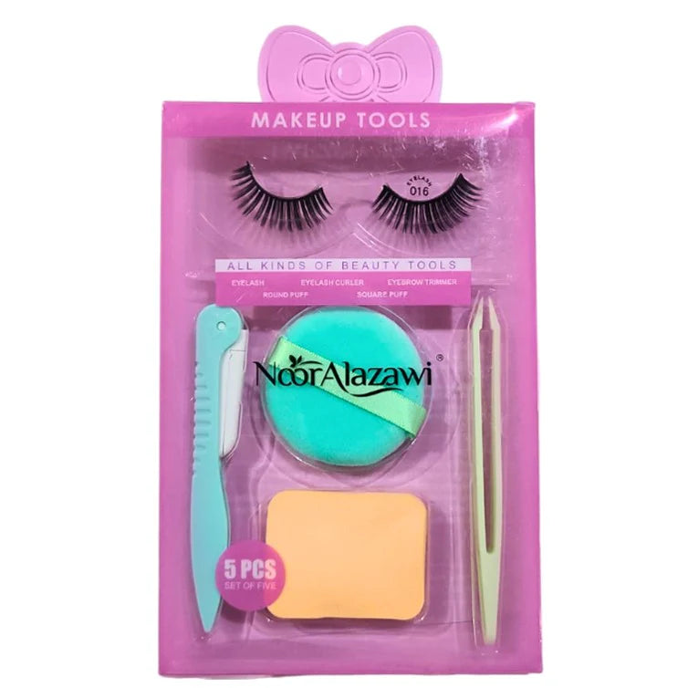 Noor Alazawi Beauty Tools Set - Pack of 5