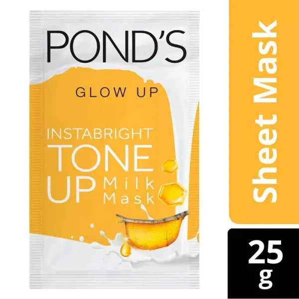 Pond’s Glow Up Insta Bright Tone Up Milk Mask - 25g