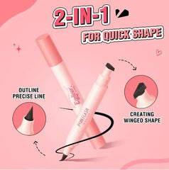 PINKFLASH Stamp Eyeliner – Waterproof Wing Stamp & Liquid Pen