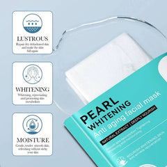 Bioaqua Pearl Whitening Anti Aging Nourish Facial Sheet Mask - 30g