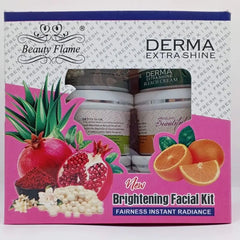 Derma Extra Beauty Flame Shine Brightening Facial Kit – Pack of 6