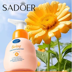 SADOER Children's Calendula Amino Acid Mild Body Wash - 380ml