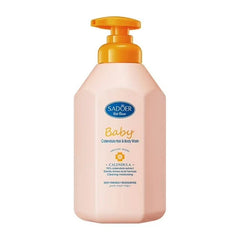 SADOER Children's Calendula Amino Acid Shampoo and Bath Gel -  600ml
