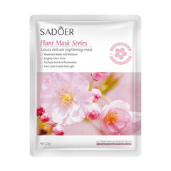 SADOER Sakura Delicate Brightening Face Sheet Mask - 25g