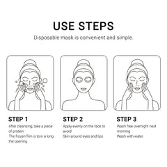 SADOER Vitamin C Goof Night Sleeping Gel Mask 20Pcs