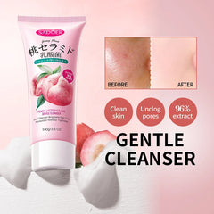 SADOER Organic Fruit Peach Cleanser Oil Control Facial Cleanser - 100gm