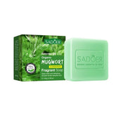 Sadoer Essential Oil Soap Organic Mugwort Conserve Fragrant Soap - 100g