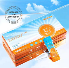Sadoer SPF50 Sunscreen Cream Pack Of 50 Sachet In Box