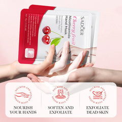 Sadoer Cherry Fruit Nicotinamide Whitening Hand mask