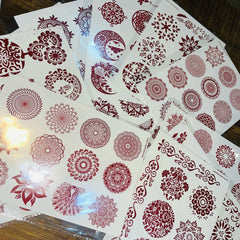 Simple Aesthetic Mehndi Bunch Designs