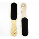 Small Wood Body Foot Scrubber