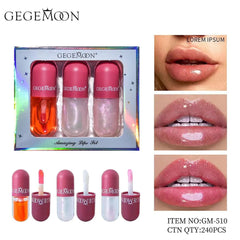 Gegemoon 3pcs Lip Oils Set