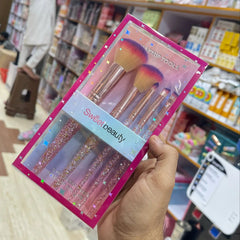 Sweet Beauty 5 Pcs Glitter Makeup Brushes