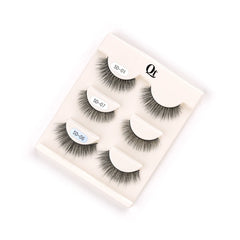 Quetee Beauty Faux Mink Eyelash-Pack Two