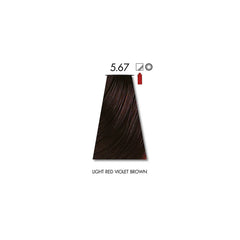KEUNE TINTA LIGHT RED VIOLET BROWN 5.67 with Keune Developer 20 Volume - 60 ml