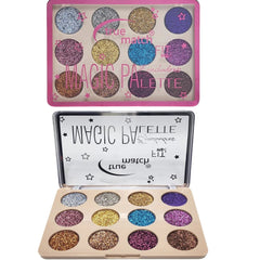 True Match Fit Me 12 Color Magic Glitter Eyeshadow Kit