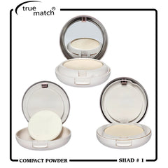 True Match Fit Me Lucent 2 in 1 Face Powder - Shade 1