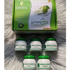 The Liberal Green Apple 5 Step Facial Kit