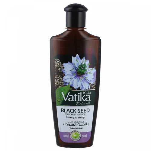 Vatika Naturals Black Seed Enriched Hair Oil 200ml Imported