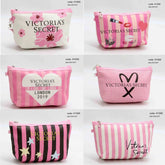 Victoria Secret Makeup Carry Pouch With Bow Keychain